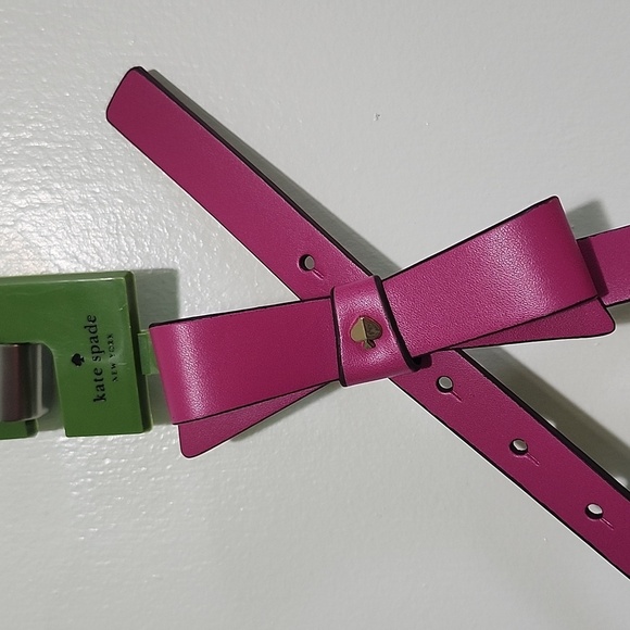 KATE SPADE Pink Belt Size Large NWT - Picture 2 of 5